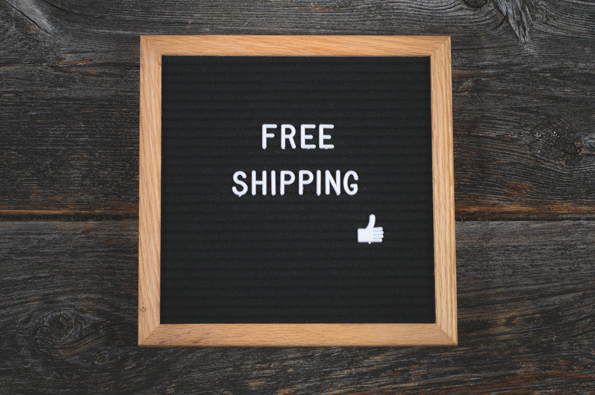 FREE SHIPPING ON ALL DOMESTIC ORDERS OVER $50