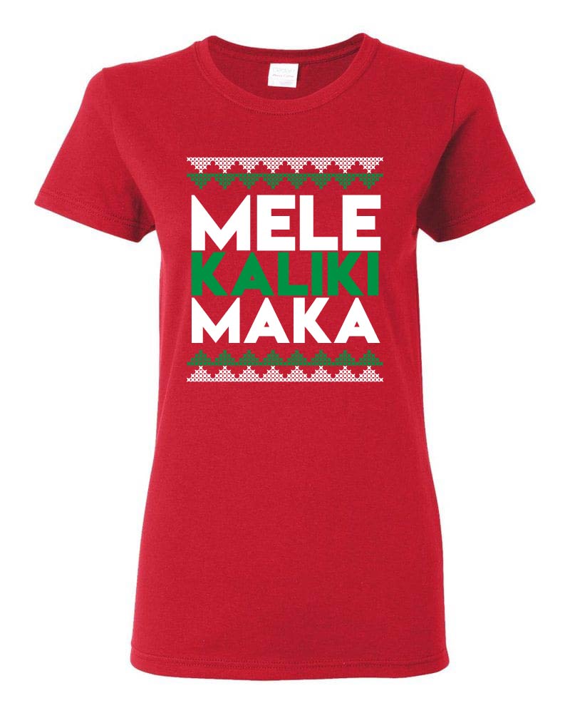 Mele Kalikimaka Red T-Shirt