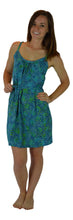 Aloha Royale - Short Bali Dress - Batik Ganja - Green