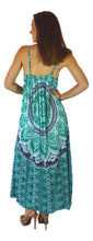 Holoholo - Bali Dress  - Mandala - Green - Long
