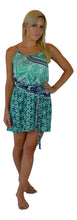 Holoholo - Bali Dress  - Mandala - Green - Short