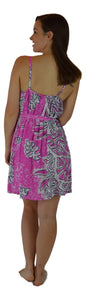 Holoholo - Bali Dress - Short - Tahitian - Pink