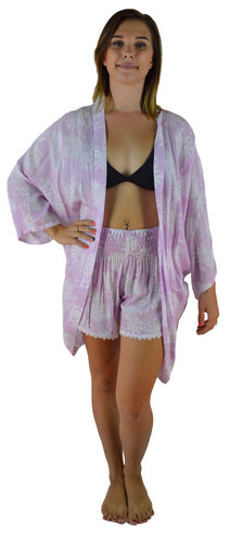 Secret Beach - Kula Jacket - Pineapple - Pink Lavender