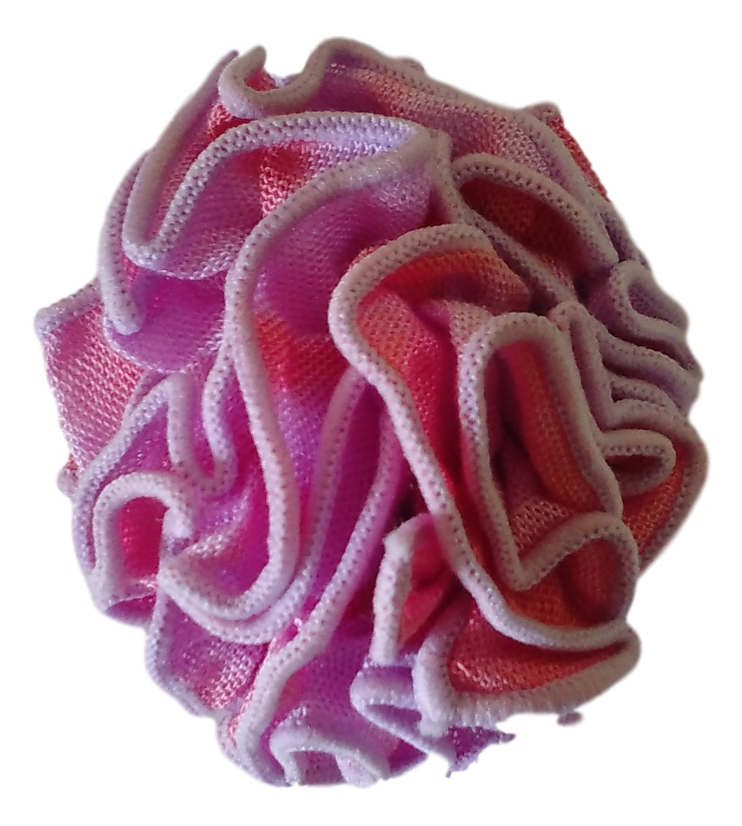 Aloha Royale - Pin - Fabric Flower - Cosmic Starburst - Coral/Lavender