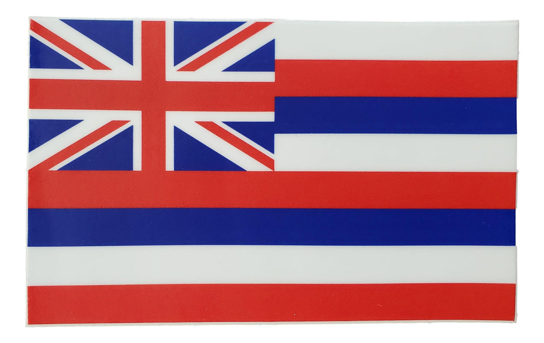 Sticker - Hawaiian Flag - 4 inch