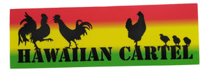 Sticker Pack - Hawaiian Cartel Rasta 1 each